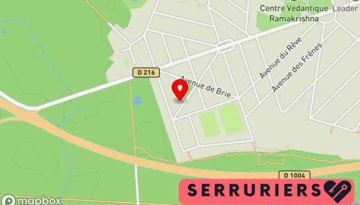carte de YA dépannage travaux et rénovation Serrurier, Menuisier, Vitrerie - miroiterie à Gretz-Armainvilliers